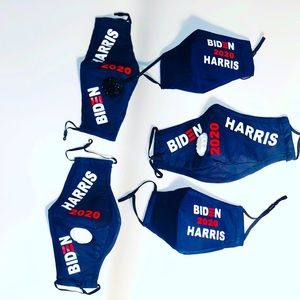 5pc Biden Harris 2020 adult & children face mask.